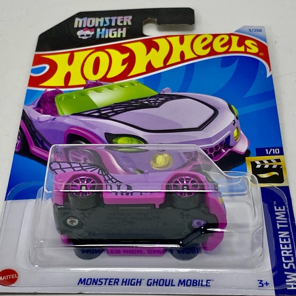 β
 π 4/$20 π NEW 2024 MHW 1/10 HW SCREEN TIME MONSTER HIGH GHOUL MOBILE #3/250 - Picture 3 of 3
